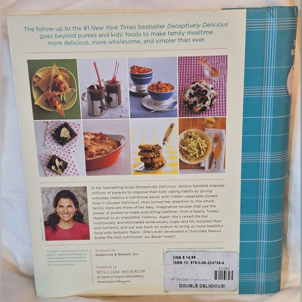 DOUBLE DELICIOUS Cookbook 9.5"×8.5" 208 pages - Picture 8 of 8